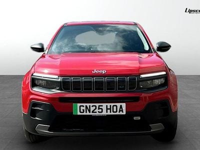 Used Jeep Avenger EV Longitude 113 kW (154 HP) 2025 Red SUV