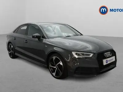 Used Audi A3 Black Edition 150 HP (110 kW) 2018 Grey Sedan