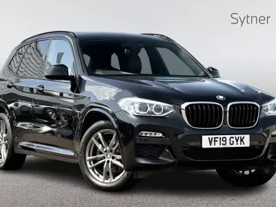 Used BMW X3 M Sport 187 HP (137 kW) 2019 Black SUV