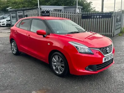 Used Suzuki Baleno SZ-T 111 HP (81 kW) 2016 Red Hatchback