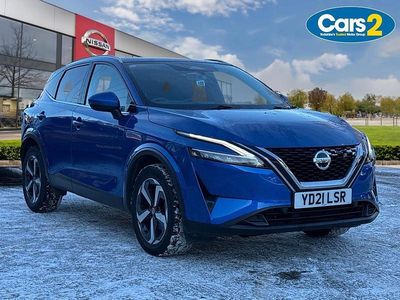 Blue Used 2021 Nissan Qashqai SUV | £14,290 (Fair price)