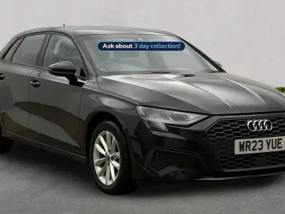 Used Audi A3 Sportback Advanced 110 HP (80 kW) 2023 Black Hatchback