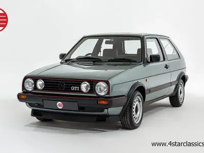 Begagnad VW Golf II GTI 1988 Grön Halvkombi