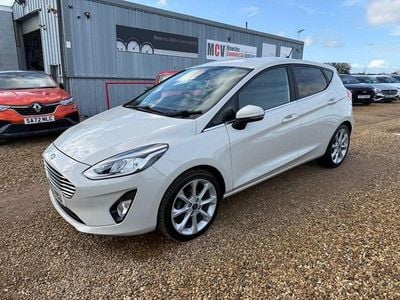 Used Ford Fiesta Titanium X 2021 White Hatchback