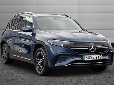 Used Mercedes EQB300 AMG line 167 kW (228 HP) 2023 Denim blue SUV
