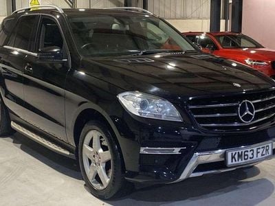 Black Used 2013 Mercedes ML250 AMG SUV | £7,950 (Fair price)