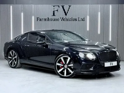 Used Bentley Continental 528 HP (388 kW) 2016 Black Coupe