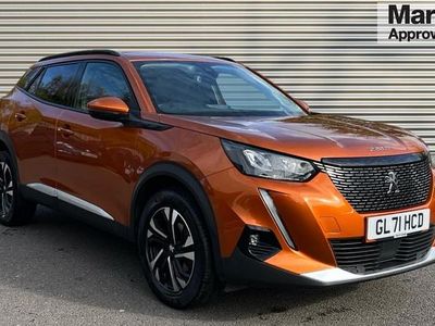 Orange fusion Used 2021 Peugeot 2008 Allure Premium SUV | £12,990 (Fair price)