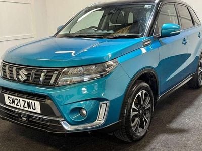 Turquoise Used 2021 Suzuki Vitara SZ5 Hatchback | £13,341 (Good price)