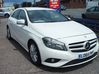 Used Mercedes A180 SE 109 HP (80 kW) 2015 White Hatchback