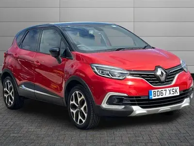 Used Renault Captur Signature 90 HP (66 kW) 2017 Red SUV