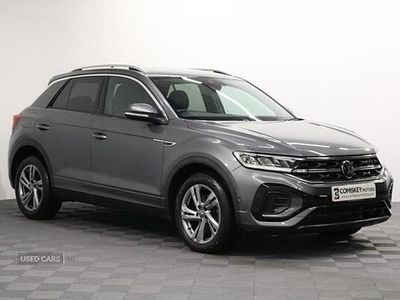 Grey Used 2022 VW T-Roc R-line SUV | £23,495 (Fair price)