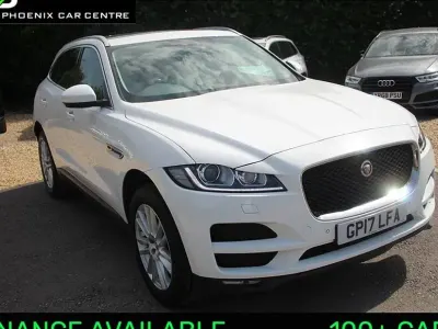 Used Jaguar F-Pace Portfolio 180 HP (132 kW) 2017 Polaris white SUV