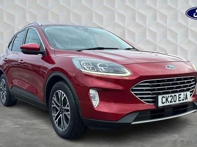 Used Ford Kuga Titanium 120 HP (88 kW) 2020 Red SUV