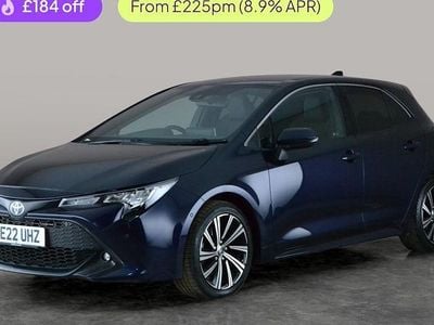 Used Toyota Corolla Design 184 HP (135 kW) 2022 Blue Hatchback