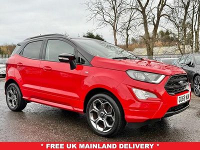 Usado Ford Ecosport ST-Line 125 HP (91 kW) 2019 Vermelho SUV