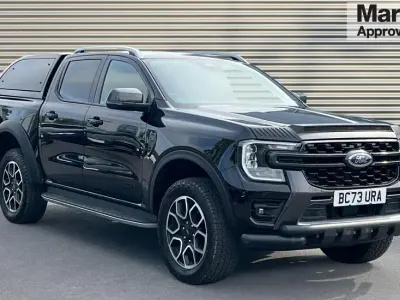 Usado Ford Ranger Wildtrack 98 CV (72 kW) 2024 Negro Pickup/Camioneta
