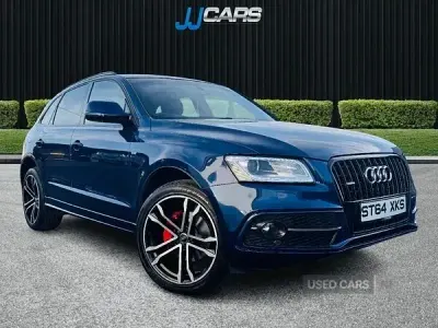 Used Audi Q5 S-line plus 177 HP (130 kW) 2015 Blue SUV