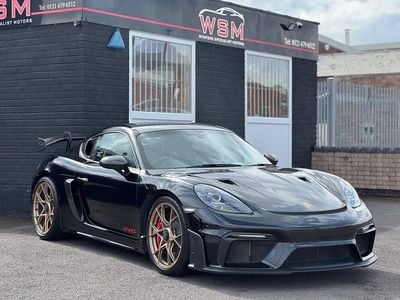 Used Porsche 718 Cayman 2022 Black Coupe