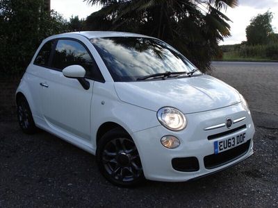 used Fiat 500 1.2 S 3dr ONLY £35 A YEAR ROAD TAX White