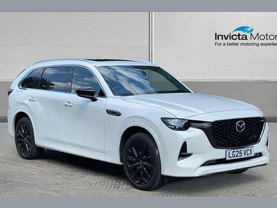 White Used 2025 Mazda CX-80 Homura-Line SUV | £39,750 (Good price)