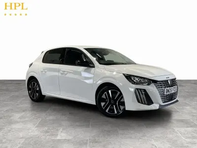 Used Peugeot 208 Allure 100 HP (73 kW) 2025 White Hatchback
