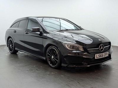 Used Mercedes CLA220 Shooting Brake AMG 177 HP (130 kW) 2015 Black Estate