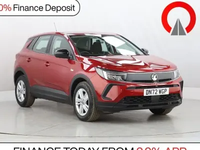 Used Vauxhall Grandland X S 130 HP (95 kW) 2022 Red SUV