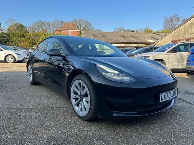 Used Tesla Model 3 Long Range AWD 366 kW (498 HP) 2021 Black Sedan