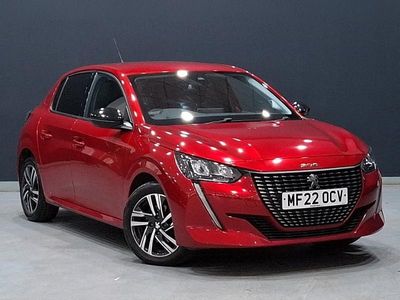 Used Peugeot 208 Allure Premium 100 HP (73 kW) 2022 Red Hatchback