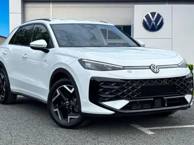 New VW T-Roc Cabriolet R-line 150 HP (110 kW) 2026 White SUV