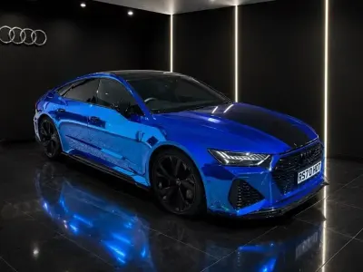 Usado Audi RS7 Sportback Design 600 CV (441 kW) 2020 Gris Utilitario