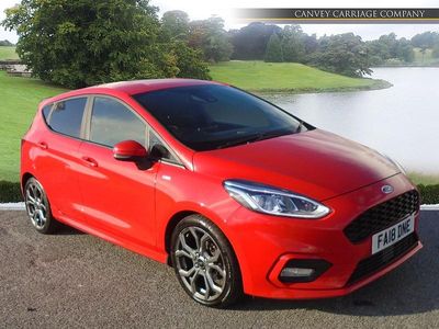 Used Ford Fiesta ST-Line 140 HP (102 kW) 2018 Red Hatchback