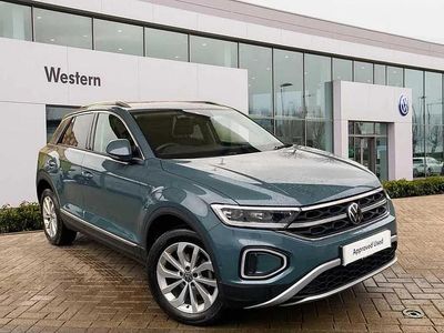 Used VW T-Roc Style 150 HP (110 kW) 2023 Blue SUV
