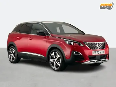 Used Peugeot 3008 GT-line 300 HP (220 kW) 2020 Red SUV