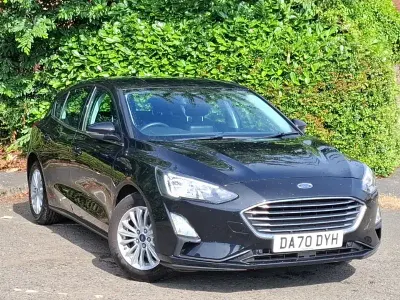 Used Ford Focus Titanium 125 HP (91 kW) 2021 Black Hatchback