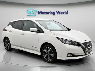 Used Nissan Leaf Tekna 160 kW (218 HP) 2020 White Hatchback
