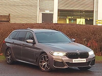 Blue Used 2022 BMW 520 M Sport Estate | £25,998 (Fair price)