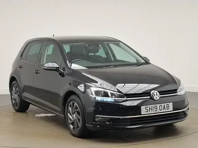 Used VW Golf VII Match 115 HP (84 kW) 2019 Black Hatchback