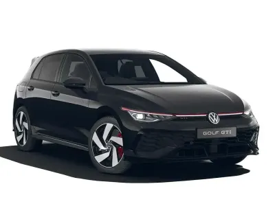 New VW Golf VIII GTI Clubsport 2026 Black Hatchback
