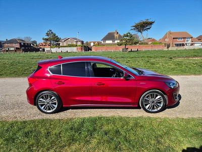 Used Ford Focus Vignale 185 HP (136 kW) 2020 Ruby red pearlescent Hatchback
