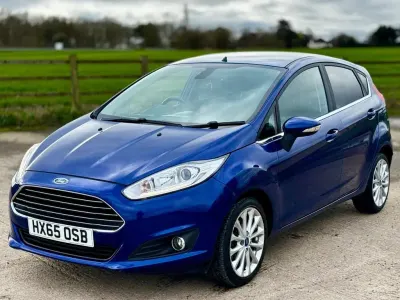 Used Ford Fiesta Titanium X 2015 Blue Hatchback