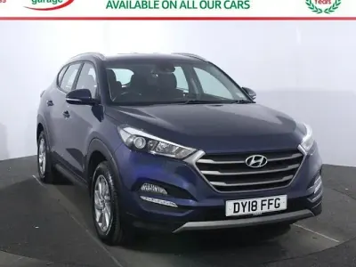 Used Hyundai Tucson SE 136 HP (100 kW) 2018 Blue SUV