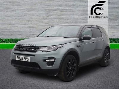 used Land Rover Discovery Sport (2015/65)2.0 TD4 (180bhp) HSE Black 5d Auto