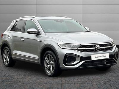 Pyrite silver Used 2025 VW T-Roc R-line SUV | £26,990 (Fair price)