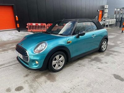 Turquoise Used 2016 Mini Cooper D Cabriolet Cabriolet | £6,495 (Fair price)
