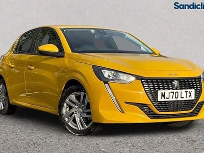 Metallic ageuda yellow Used 2020 Peugeot 208 Active Hatchback | £10,644 (Fair price)