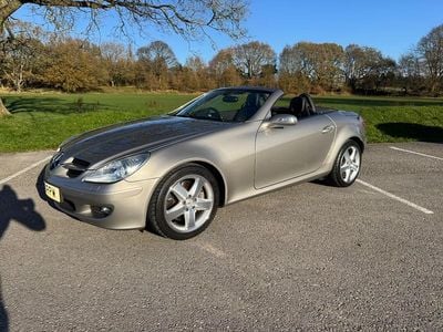 Silver Used 2005 Mercedes SLK350 Cabriolet | £7,950 (Expensive)