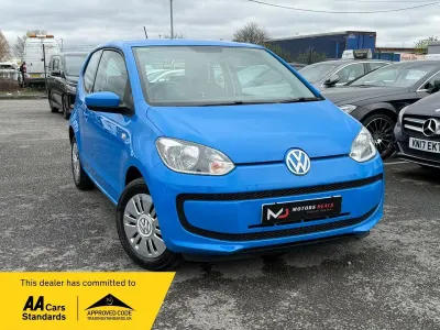 Używany VW up! move up! 60 KM (44 kW) 2014 Niebieski Hatchback