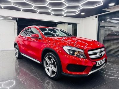 Used Mercedes GLA200 AMG line 136 HP (100 kW) 2016 Red SUV